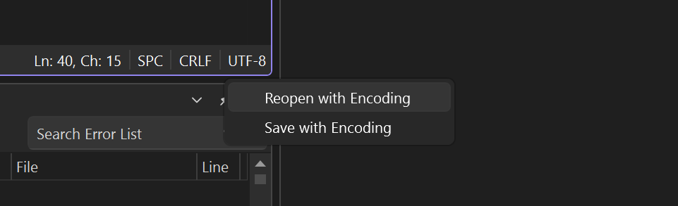 encoding